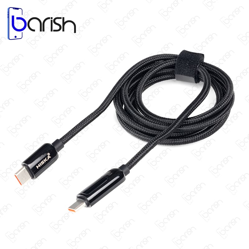 کابل دیتا و شارژ دو سر Type-C هیسکا مدل LX-15CC