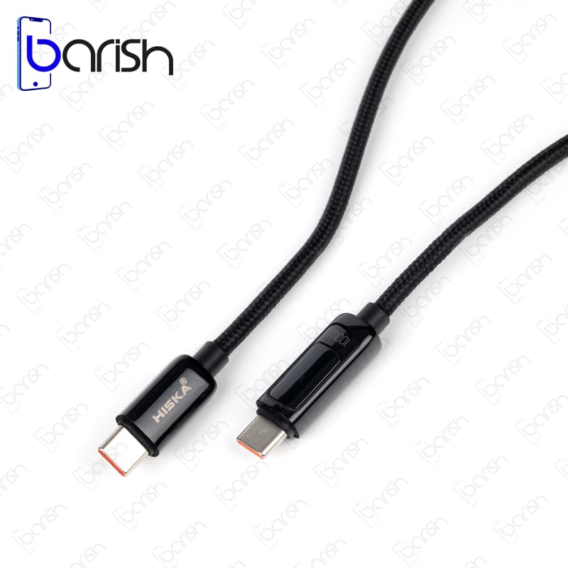 کابل دیتا و شارژ دو سر Type-C هیسکا مدل LX-15CC — تصویر ۴