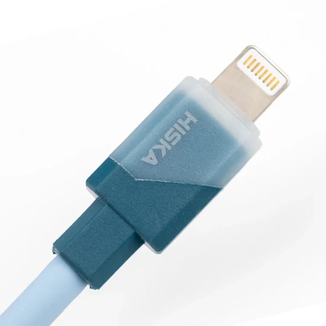 کابل دیتا و شارژ 27 وات Type-C به لایتنینگ هیسکا مدل LX-881CL — تصویر ۲