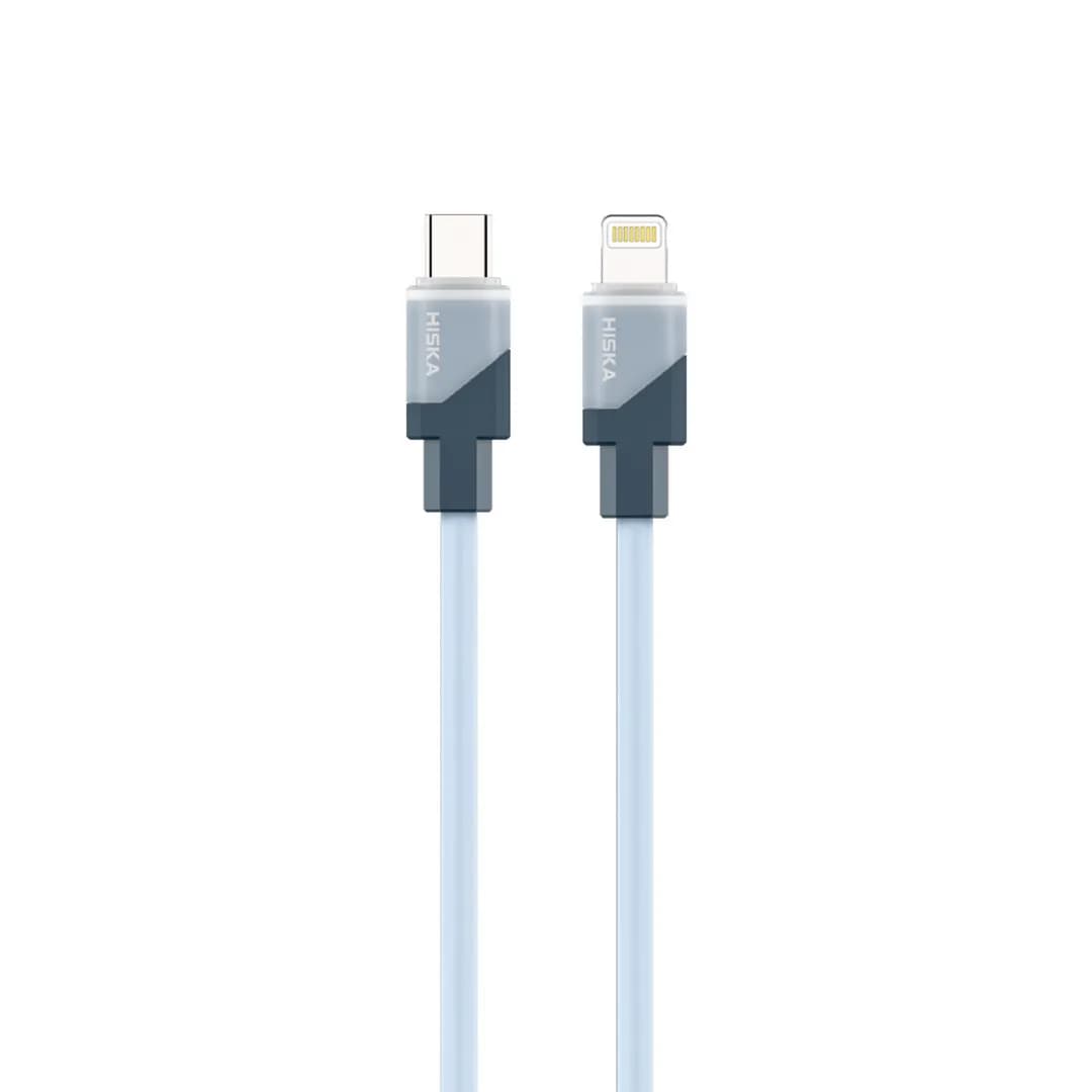کابل دیتا و شارژ 27 وات Type-C به لایتنینگ هیسکا مدل LX-881CL