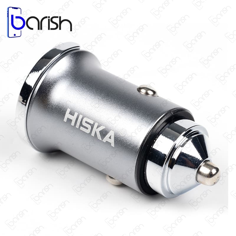 شارژر فندکی 30واتی هیسکا مدل HCC-306 همراه با کابل دو سر Type-C — تصویر ۲