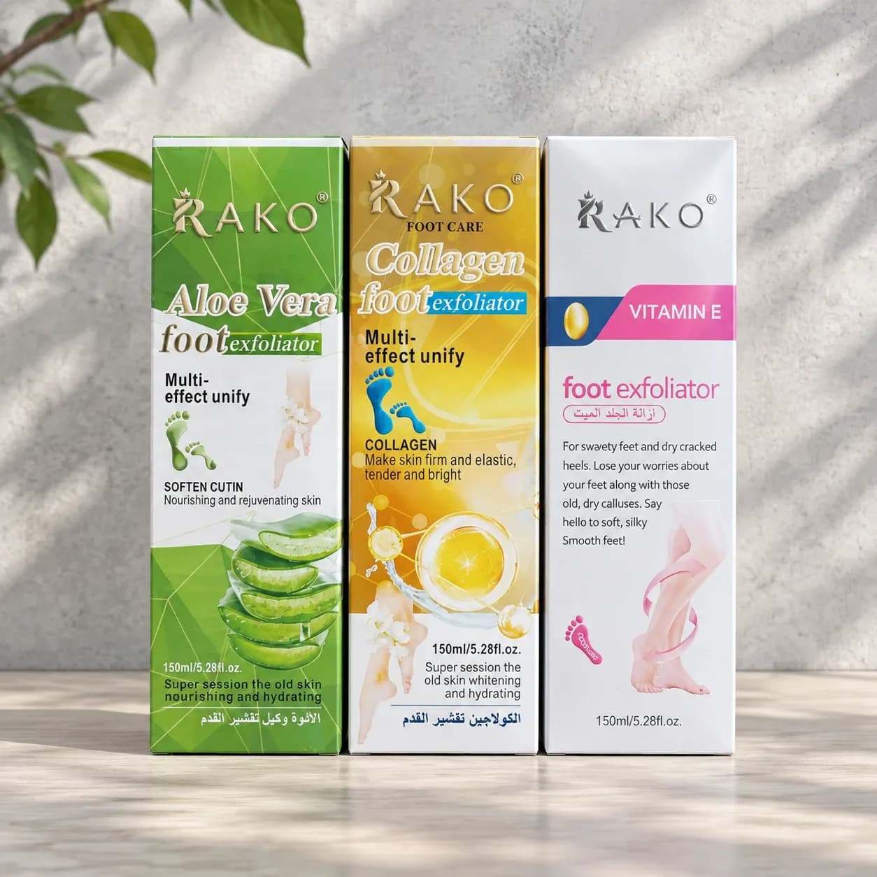 اسپری ترک پا و لایه‌بردار راکو RAKO