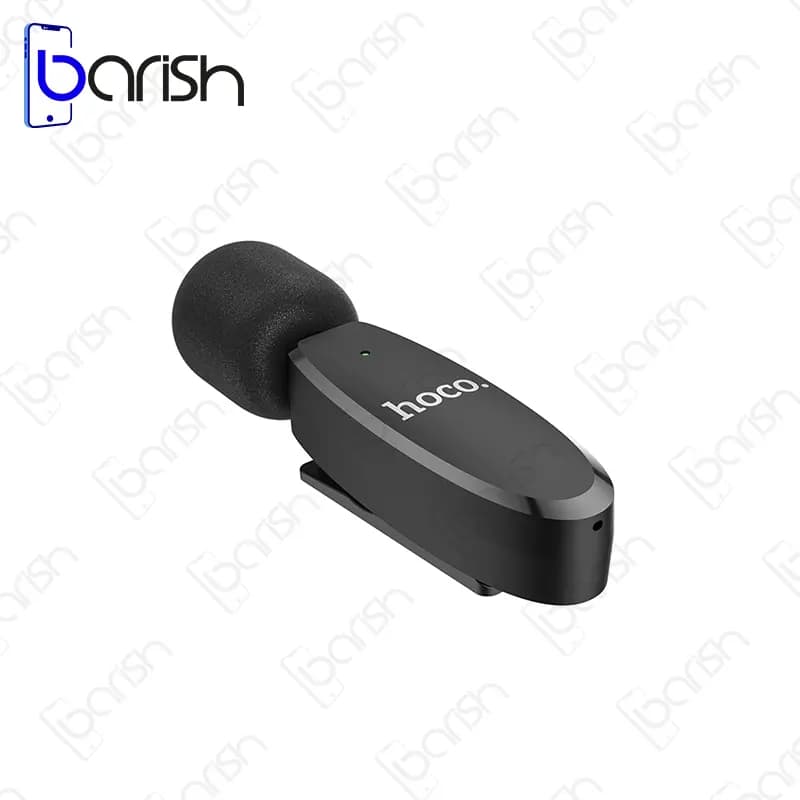میکروفون یقه ای بلوتوثی تایپ سی هوکو مدل L15 — تصویر ۳