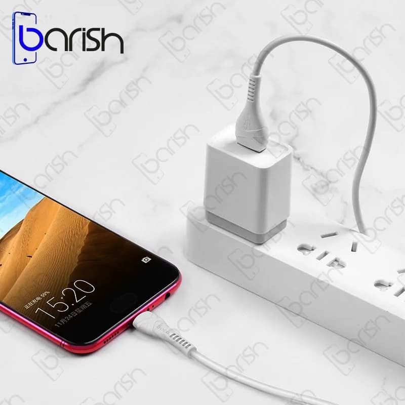 کابل دیتا و شارژ USB به MicroUSB هوکو مدل X37 — تصویر ۵
