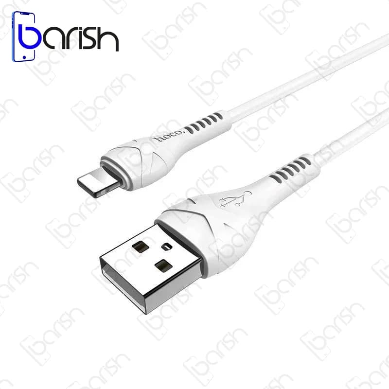 کابل دیتا و شارژ USB به لایتنینگ هوکو مدل X37 — تصویر ۳