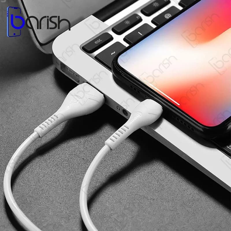 کابل دیتا و شارژ USB به لایتنینگ هوکو مدل X37 — تصویر ۶