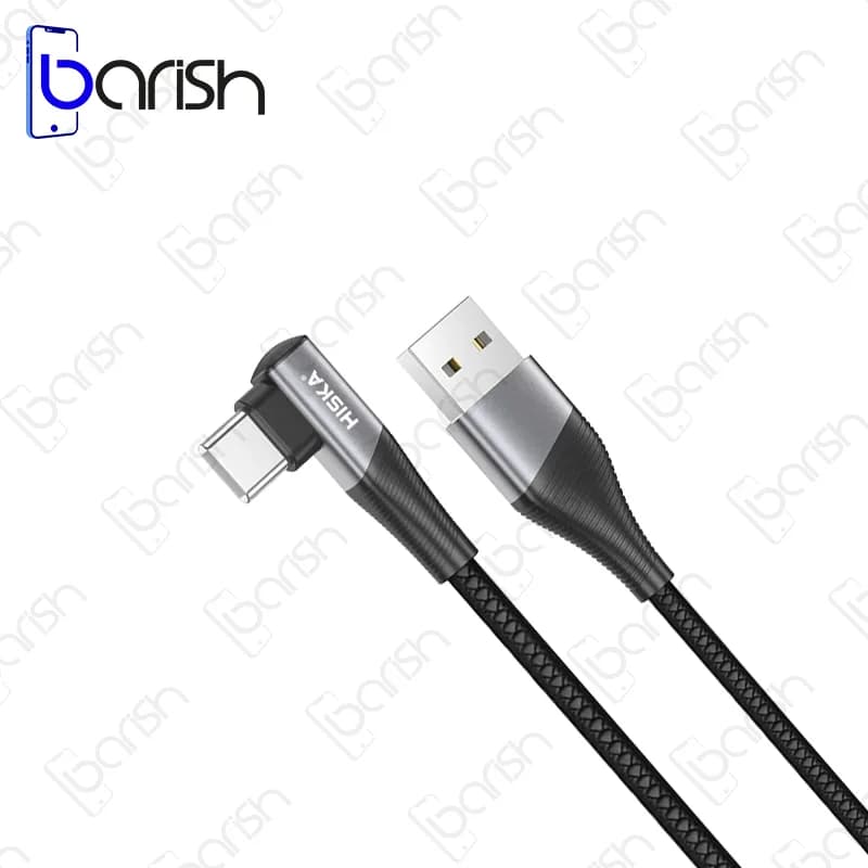 کابل دیتا و شارژ گیمینگ USB به لایتنینگ هیسکا مدل LX-405 — تصویر ۲