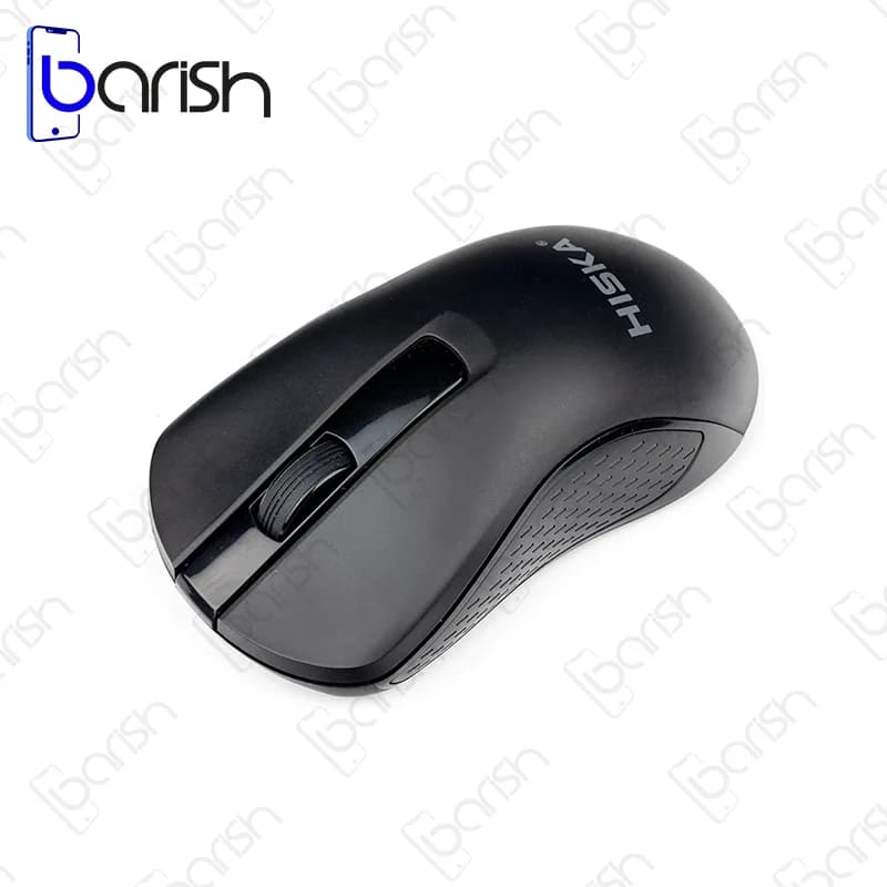 موس و کیبورد بی سیم هیسکا مدل H-MK15W — تصویر ۳