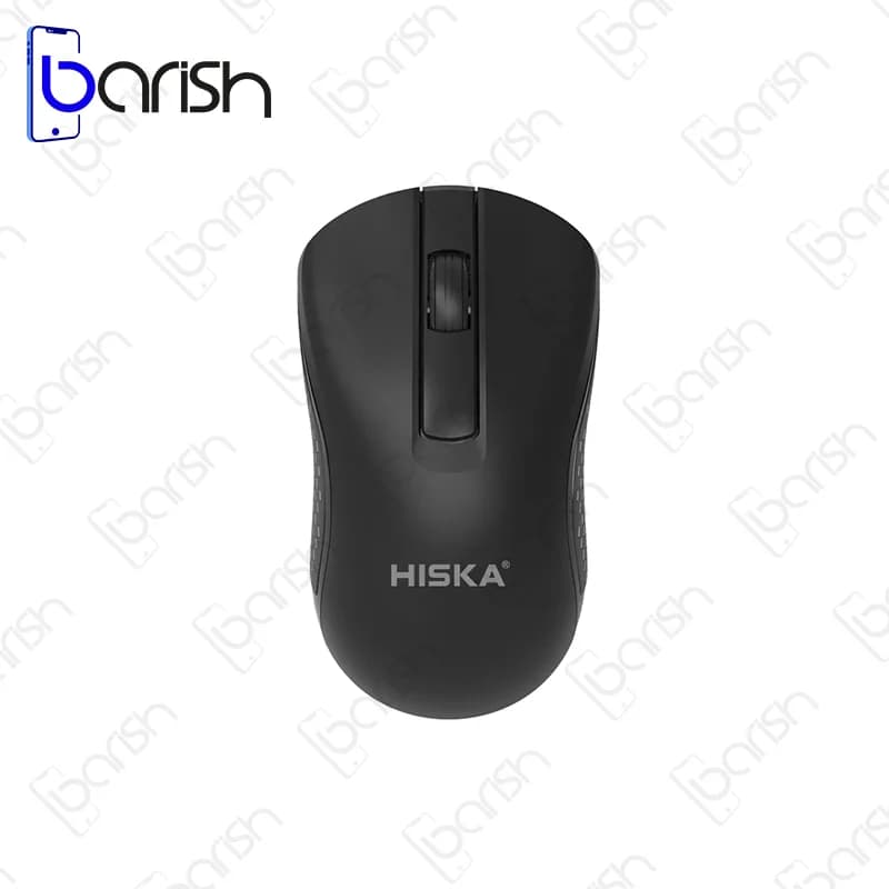 موس و کیبورد بی سیم هیسکا مدل H-MK15W — تصویر ۴