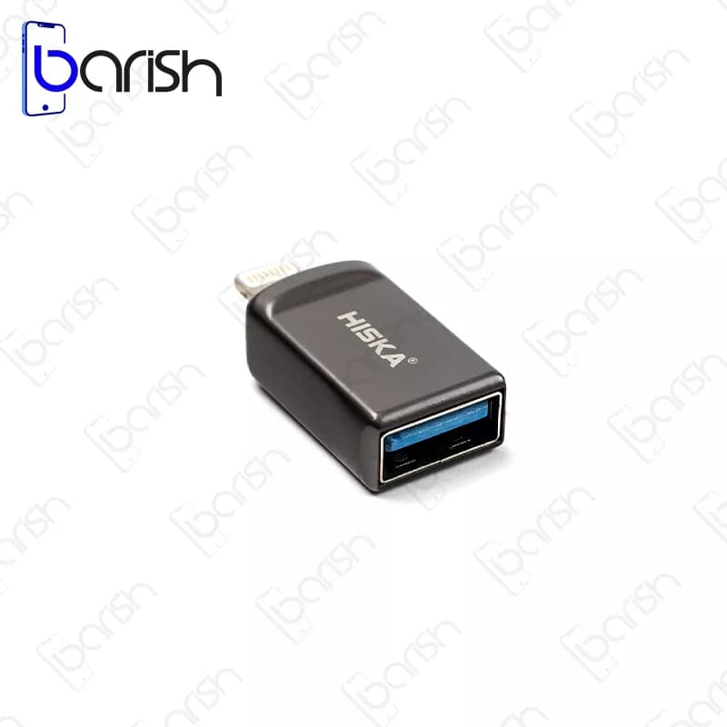 مبدل OTG لایتنینگ هیسکا مدل H1 — تصویر ۳
