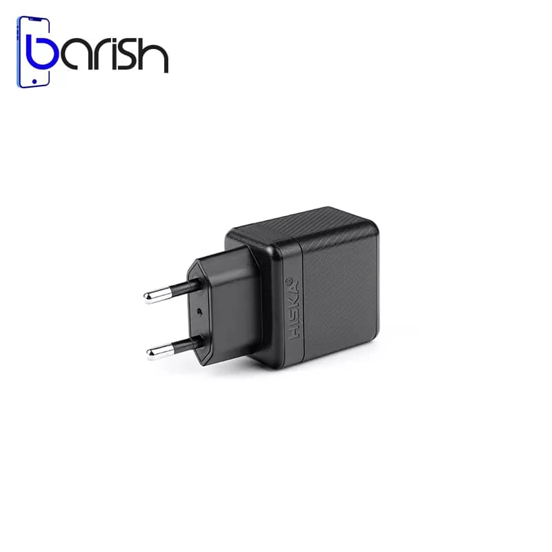 شارژر دیواری 35 واتی هیسکا مدل H-119GaN همراه با کابل Type-C — تصویر ۴