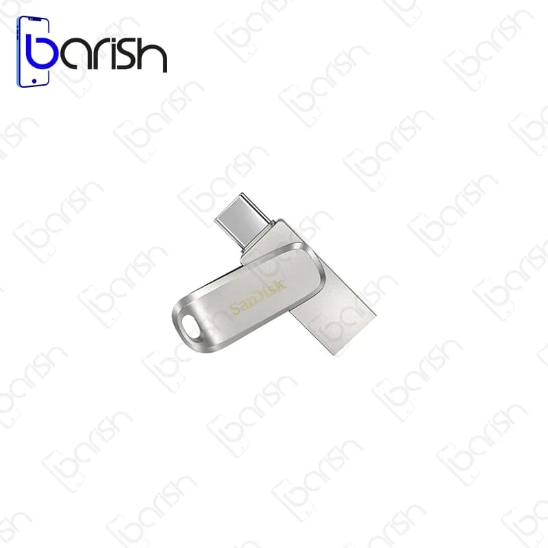 فلش مموری سن دیسک مدل Ultra Dual Drive Luxe USB Type-C ظرفیت 64 گیگابایت USB3.1 — تصویر ۳