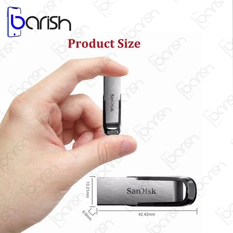 فلش مموری سن دیسک مدل Ultra Flair CZ73 ظرفیت 32 گیگابایت USB3.0 — تصویر ۴