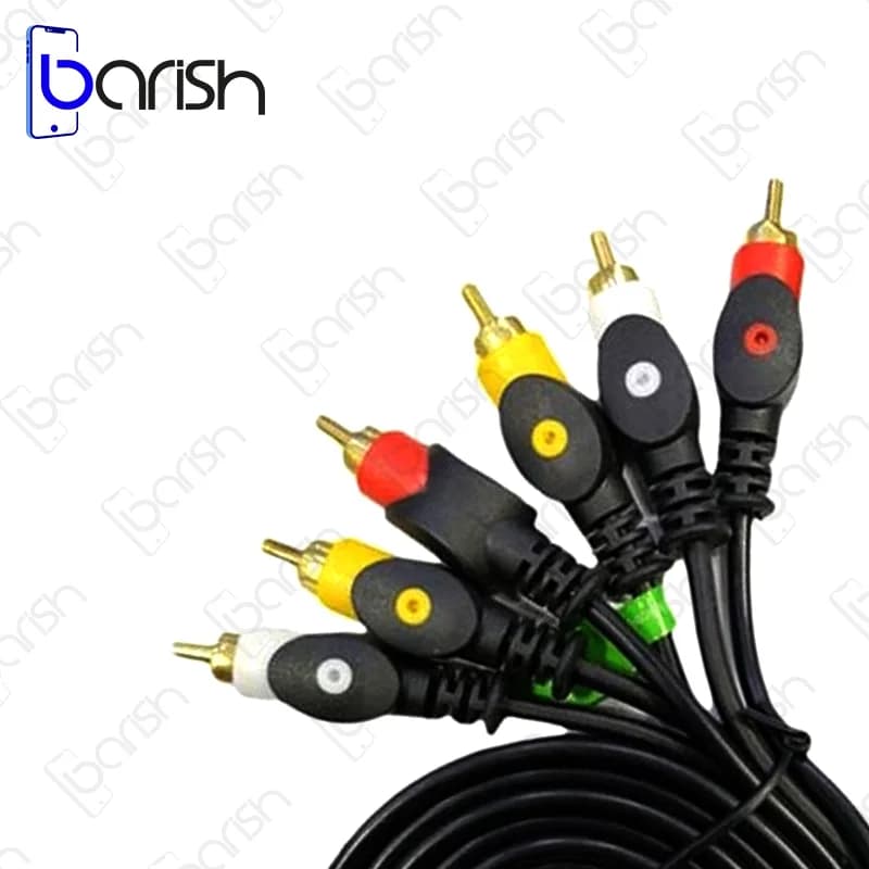 کابل تصویر 3 فیش RCA پی نت 1.5 متری — تصویر ۵