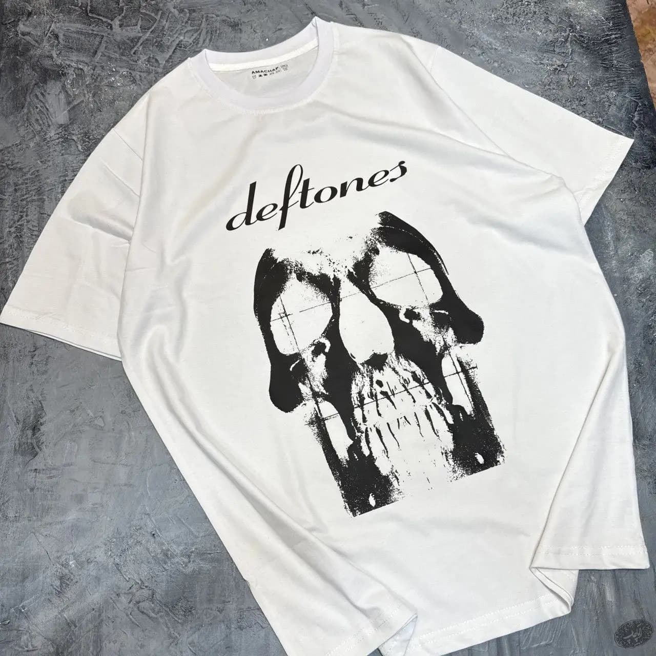تیشرت طرح Deftones اسکلت — تصویر ۳