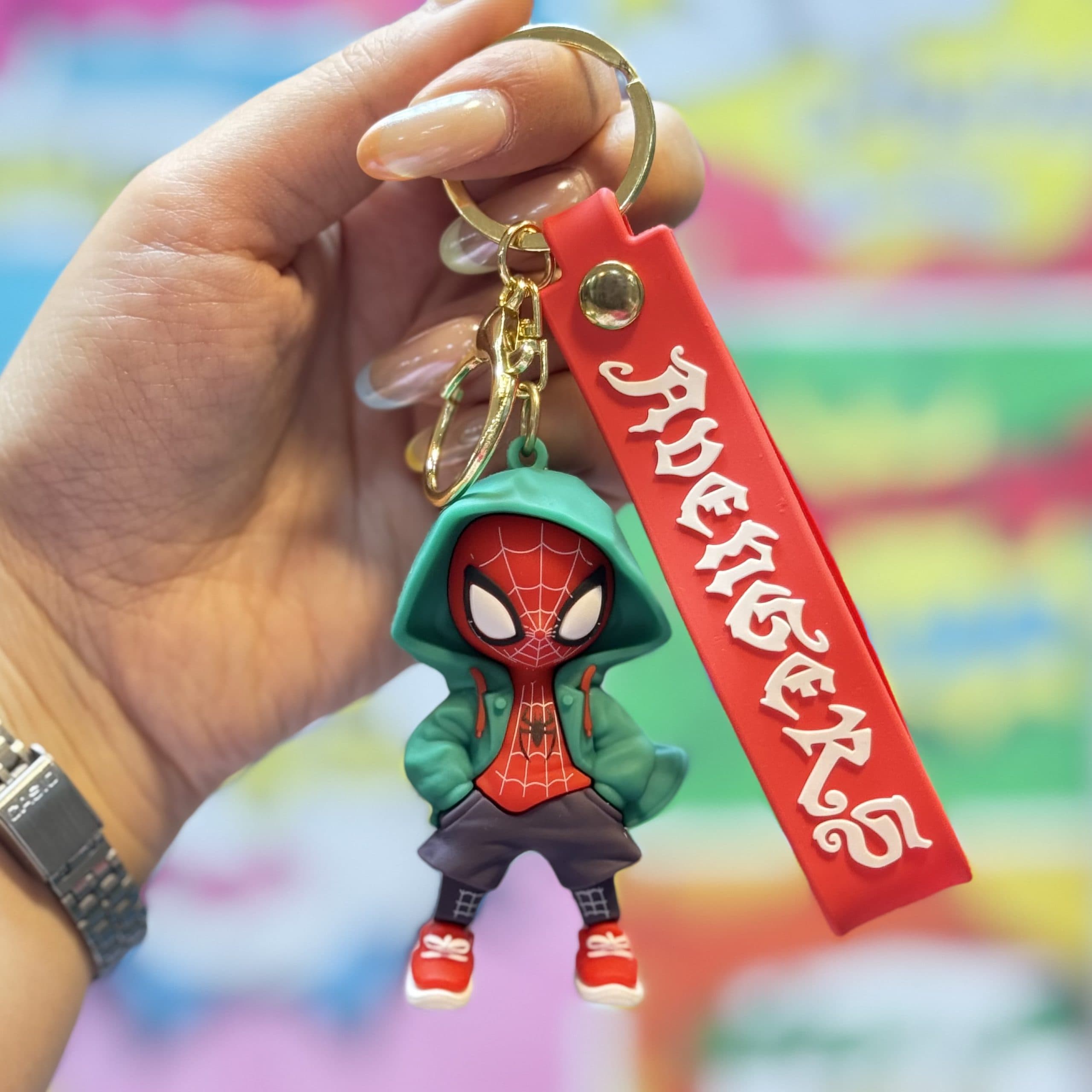 جاکلیدی اسپایدر سبز Spiderman