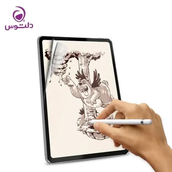 محافظ صفحه نمایش آیپد پرو 12.9 اینچ 2022 – 2021 – 2020 – 2019 – 2018 جی سی پال مدل PaperTech — تصویر ۳