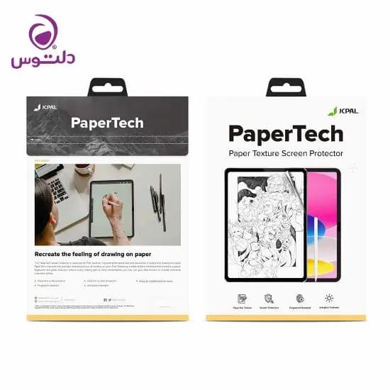 محافظ صفحه نمایش آیپد پرو 12.9 اینچ 2022 – 2021 – 2020 – 2019 – 2018 جی سی پال مدل PaperTech — تصویر ۲