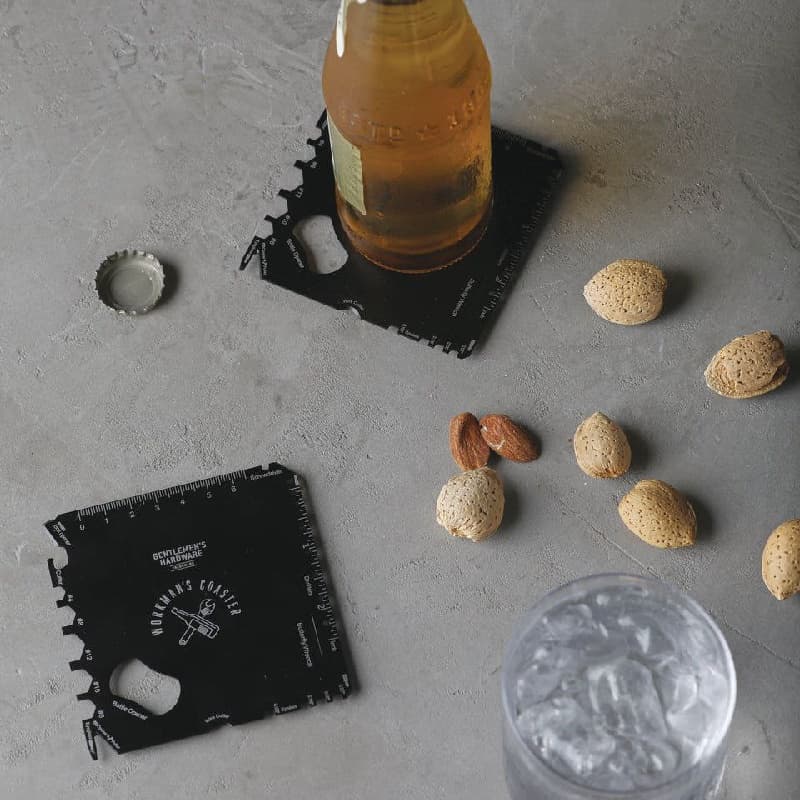 ابزار چندکاره Gentlemen’s Hardware Workman’s Coaster — تصویر ۳