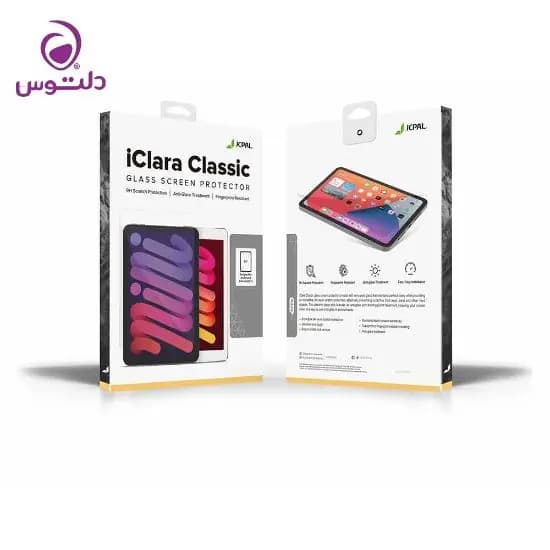 محافظ صفحه نمایش آیپد مینی 6 جی سی پال 2021 مدل iClara — تصویر ۲
