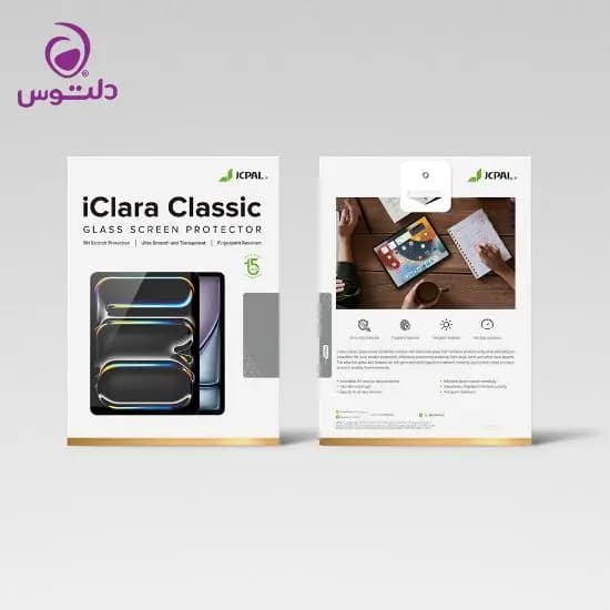 محافظ صفحه نمایش آیپد پرو 13 اینچ 2024 جی سی پال مدل iClara — تصویر ۳