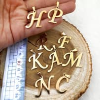 خرجکار استیل M گردنبندی کد333 — تصویر ۲