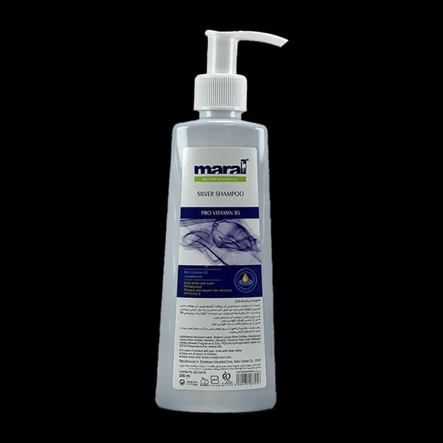 شامپو ضد زردی مو مارال Maral مدل Silver Shampoo