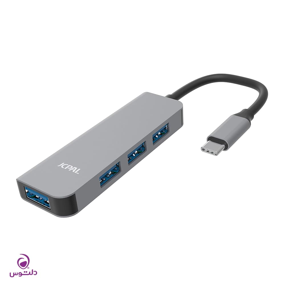 هاب 4 پورت USB-C جی سی پال مدل JCP6251