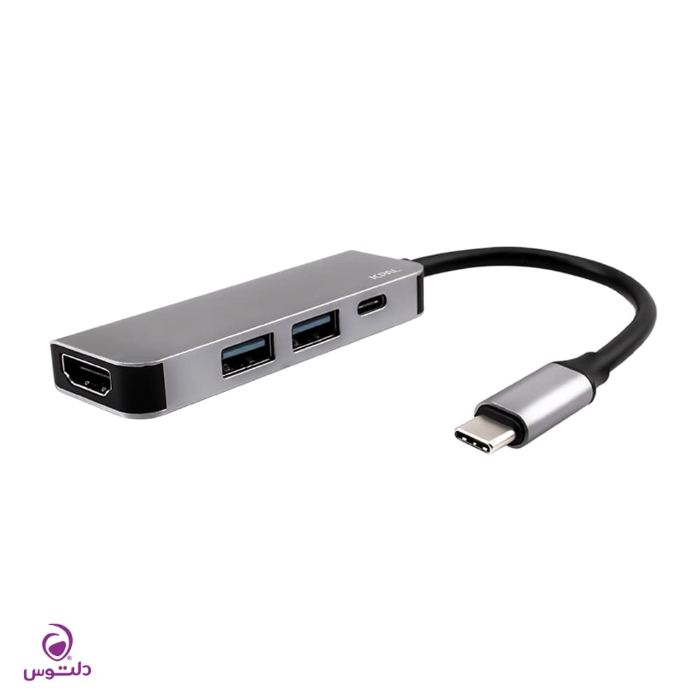 هاب 4 پورت USB-C جی سی پال مدل JCP6189