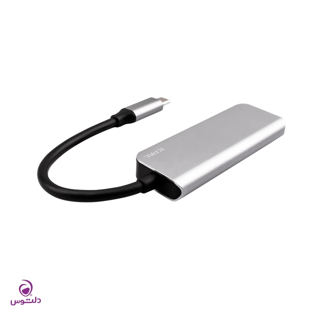 هاب 4 پورت USB-C جی سی پال مدل JCP6189 — تصویر ۲