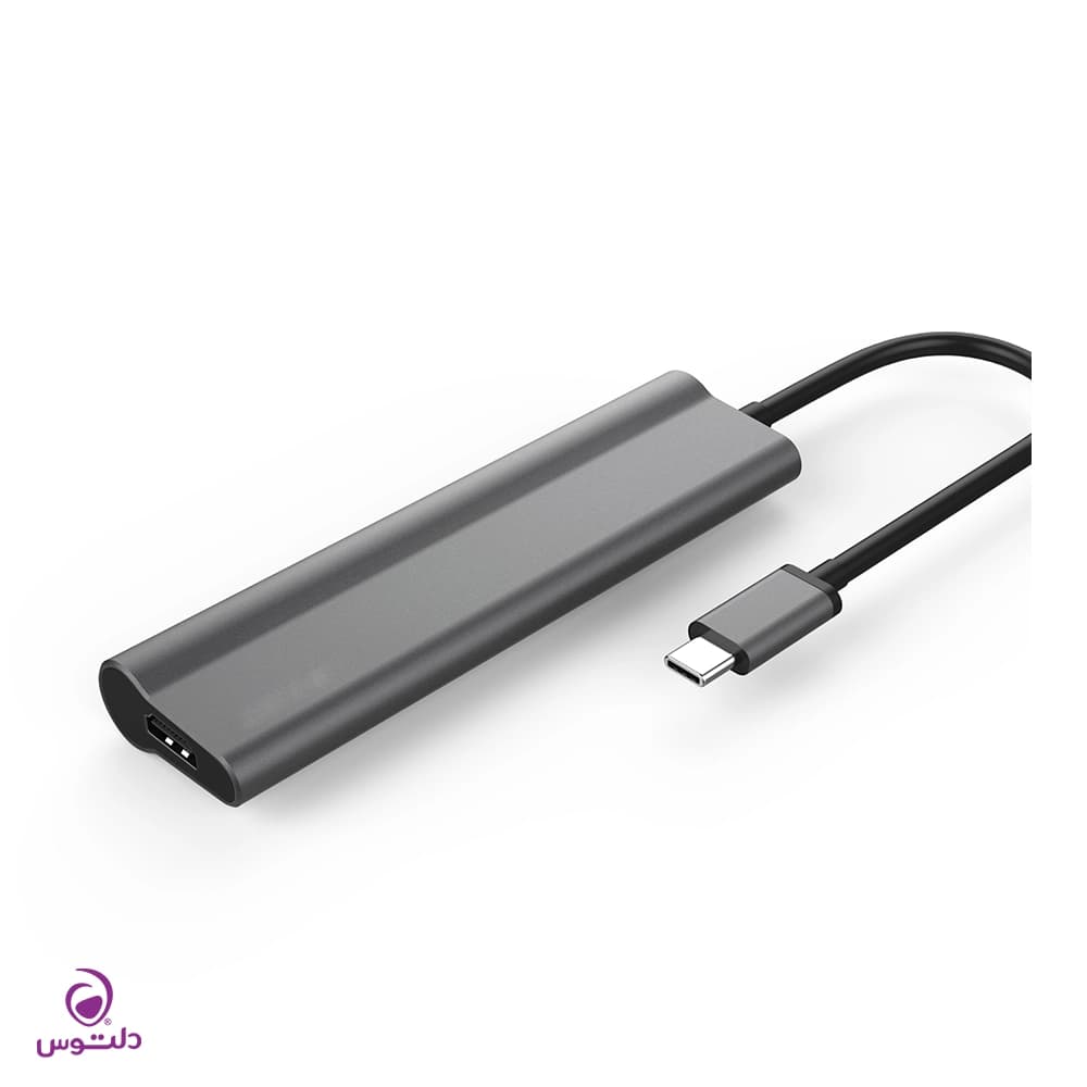 هاب 6 پورت USB-C جی سی پال مدل JCP6217 — تصویر ۳