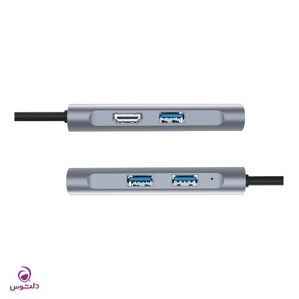 هاب 5 پورت USB-C جی سی پال مدل JCP6290 — تصویر ۲