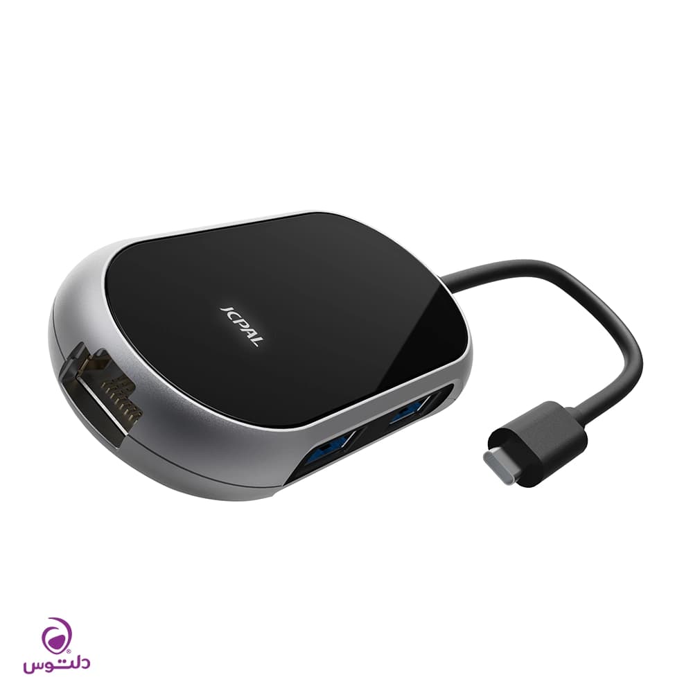هاب 4 پورت USB-C جی سی پال مدل JCP6252 — تصویر ۳