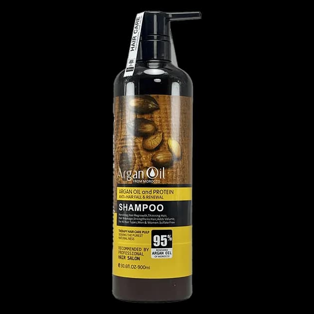 شامپو تقویت‌کننده مو لایتنس Lightness مدل Argan Oil Anti Hair Fall Renewal — تصویر ۳