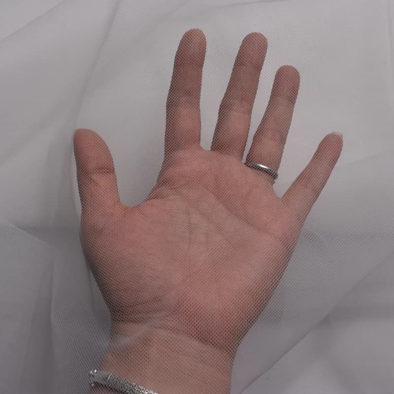 پارچه تورکش رنگ شیری