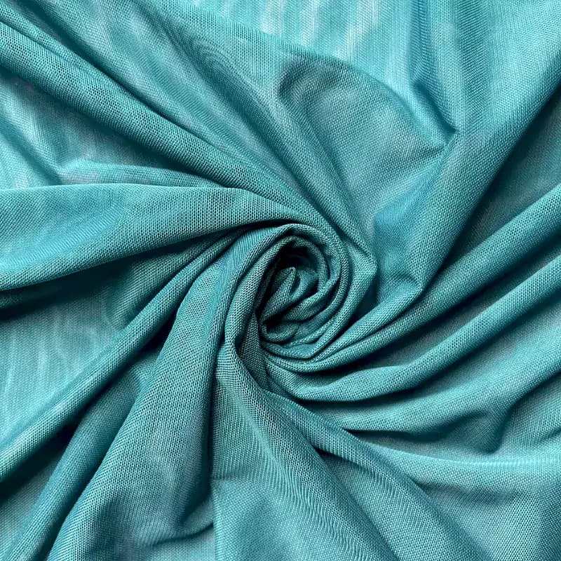 پارچه تور دوطرف کش سبز — تصویر ۳
