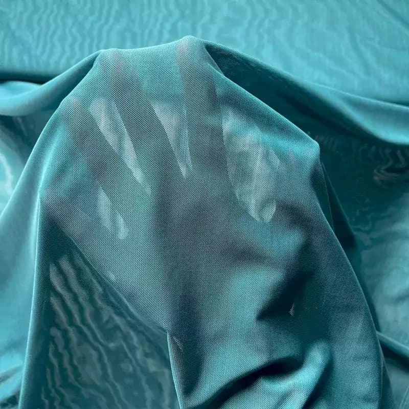 پارچه تور دوطرف کش سبز — تصویر ۲