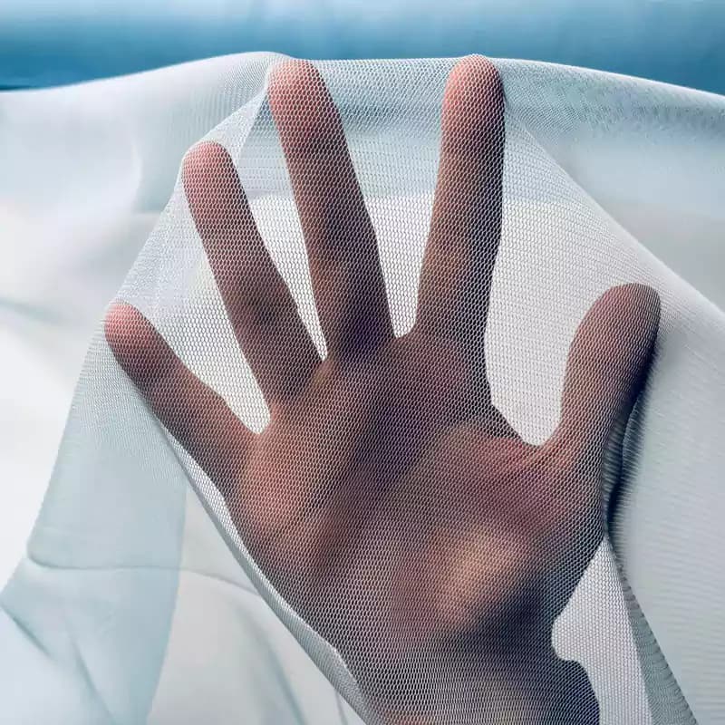 پارچه تورکش ایرانی ابی — تصویر ۲