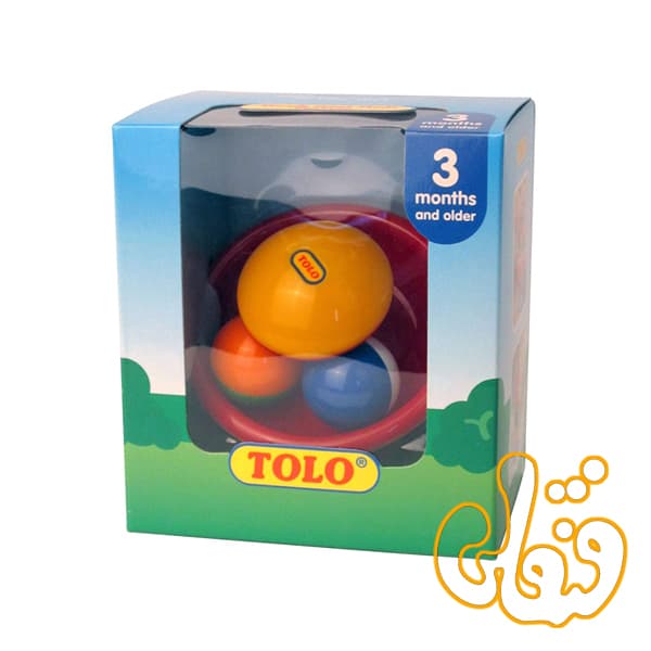 جغجغه سنگهای چرخشی Rock and Roll Rattle 86320 — تصویر ۲