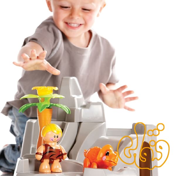 ست کوه عصر حجر Dinosaur play set 87359 — تصویر ۳