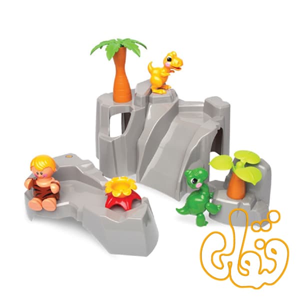 ست کوه عصر حجر Dinosaur play set 87359