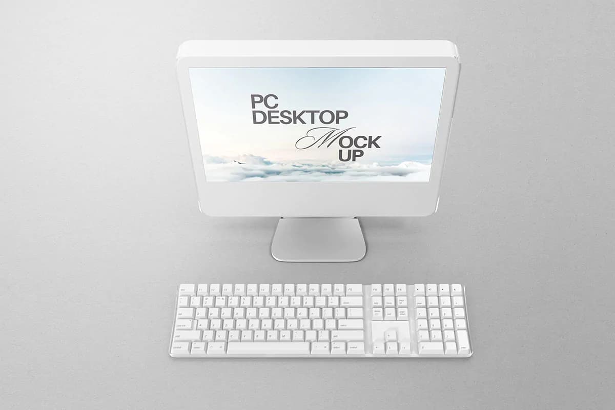 موکاپ PC و دسکتاپ — تصویر ۳
