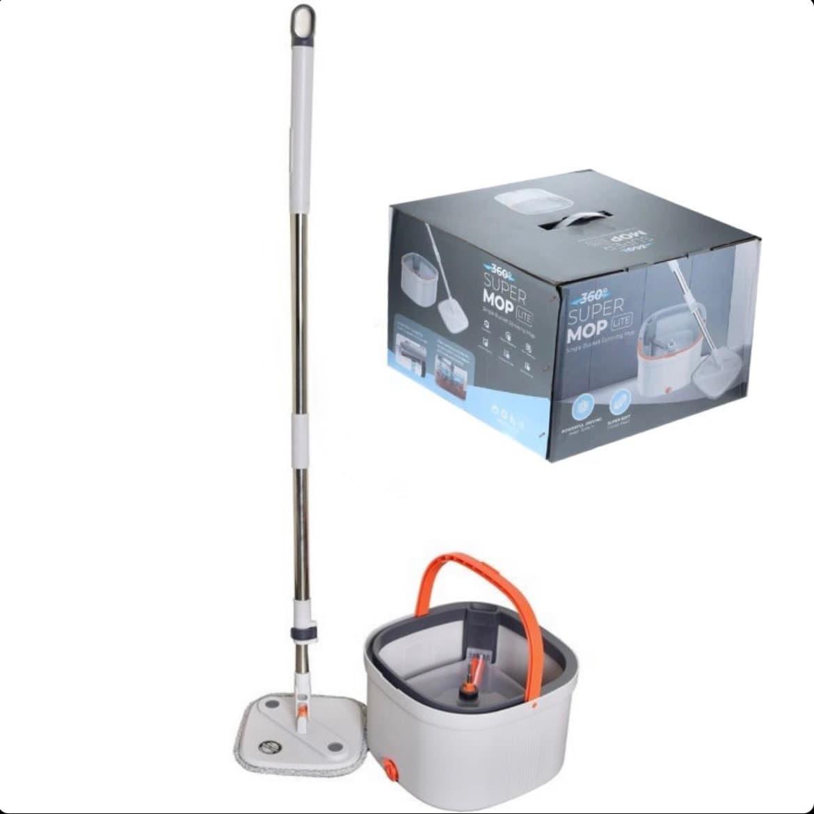 تی چرخشی مربع سوپرموپ 360 درجه وارداتی اورجینال (جعبه اصلی)