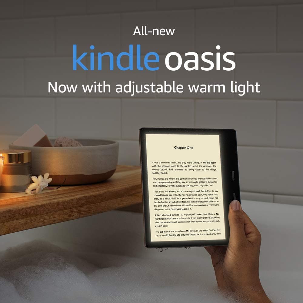 کتاب خوان آمازون Kindle oasis نسل دهم ظرفیت 8 گیگابایت — تصویر ۲