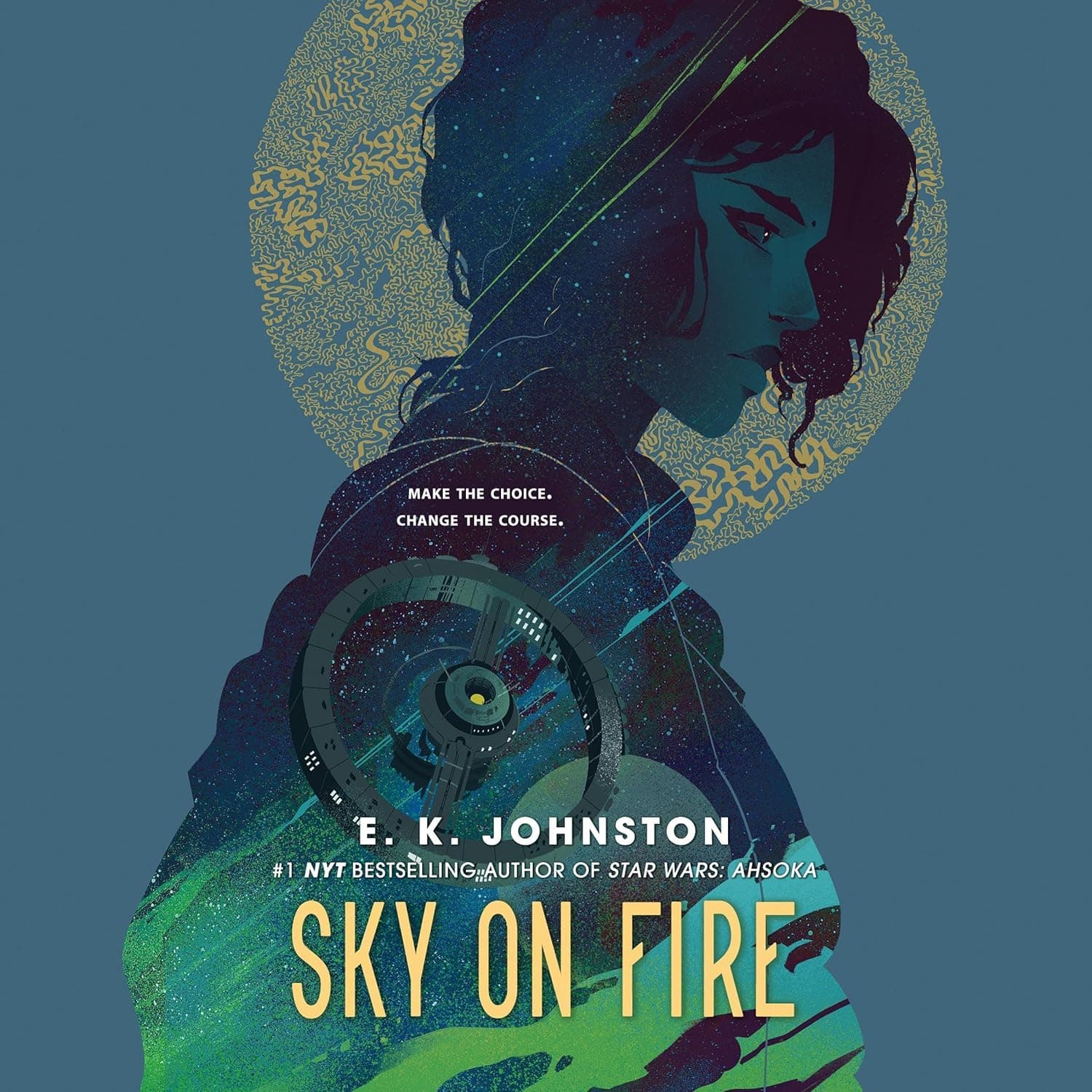 کتاب Sky on Fire (آسمان در آتش) نسخه E. K. Johnston | PDF