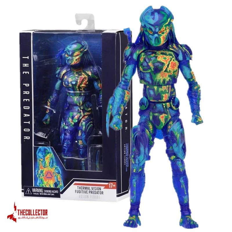 اکشن فیگور پردیتور | predator | دید حرارتی برند نکا — تصویر ۴