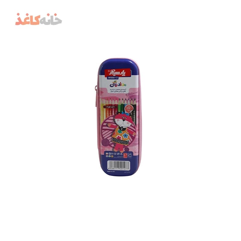 مدادرنگی 12رنگ کیفی پارسی کار طرح گربه