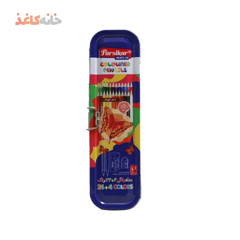 مدادرنگی 24رنگ 2طبقه پارسیکار