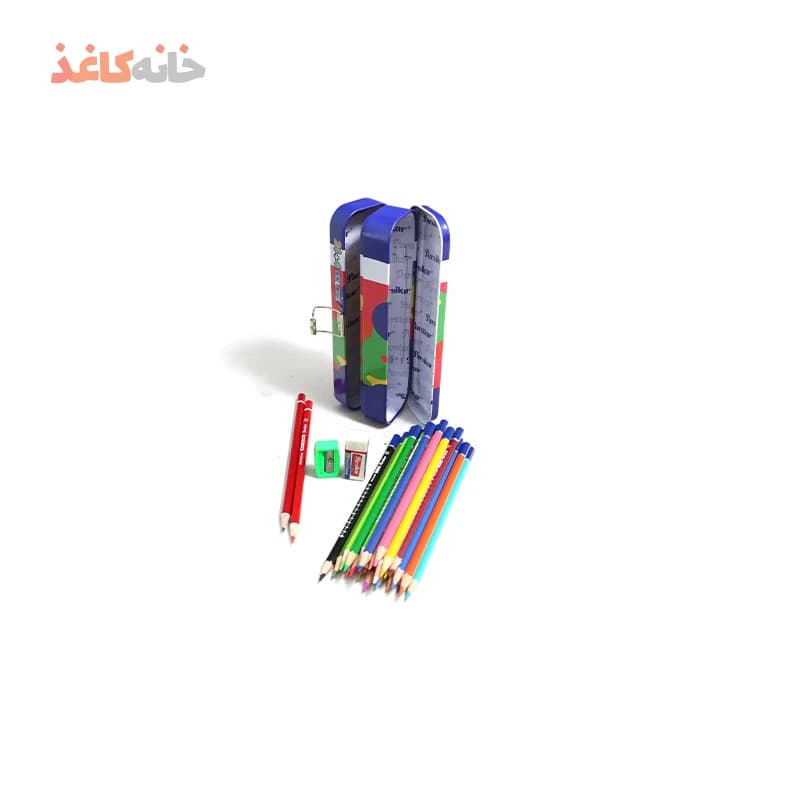 مدادرنگی 24رنگ 2طبقه پارسیکار — تصویر ۲