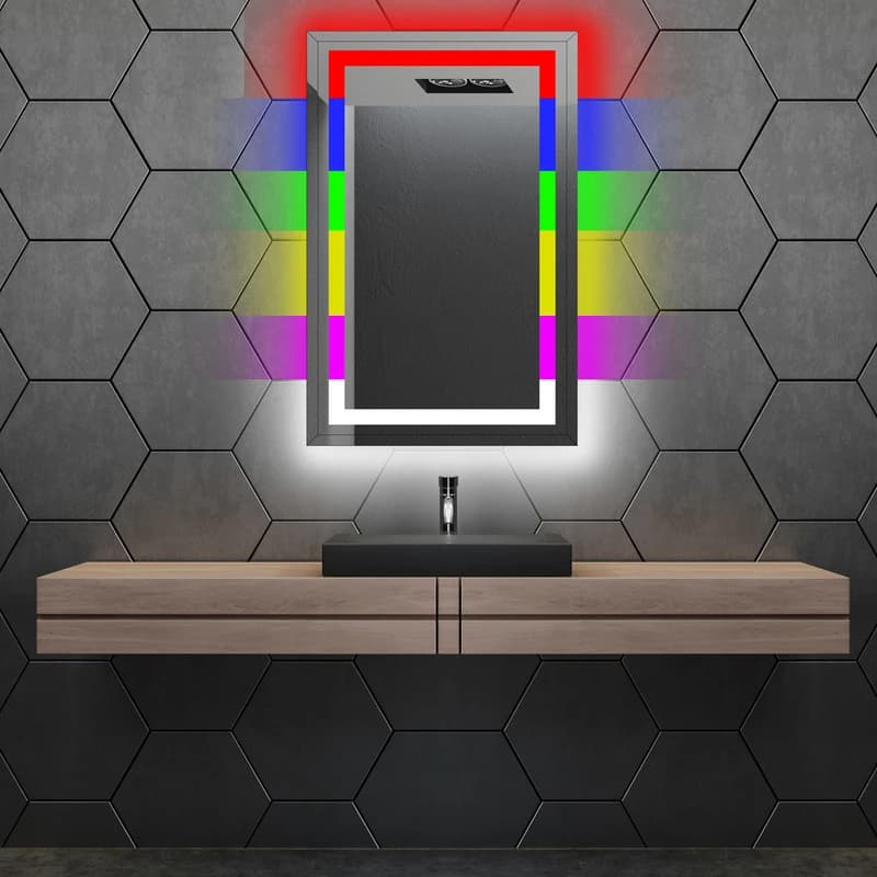 آینه سرویس بهداشتی دلفین مدل RGB-T-7050 — تصویر ۳